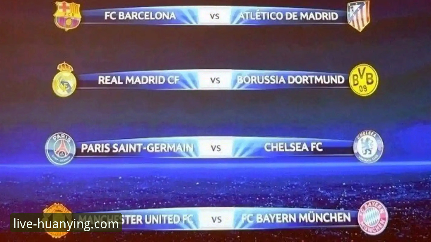 欧冠八强对阵出炉：掌握豪门盛宴的观赛实用指南